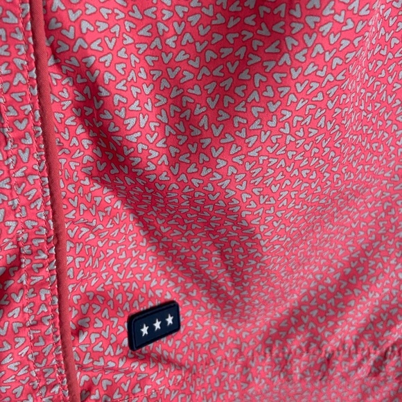 $98 John Varvatos Lummus Mens Swim Trunks Bottom in Coral Size Medium - Picture 2 of 10
